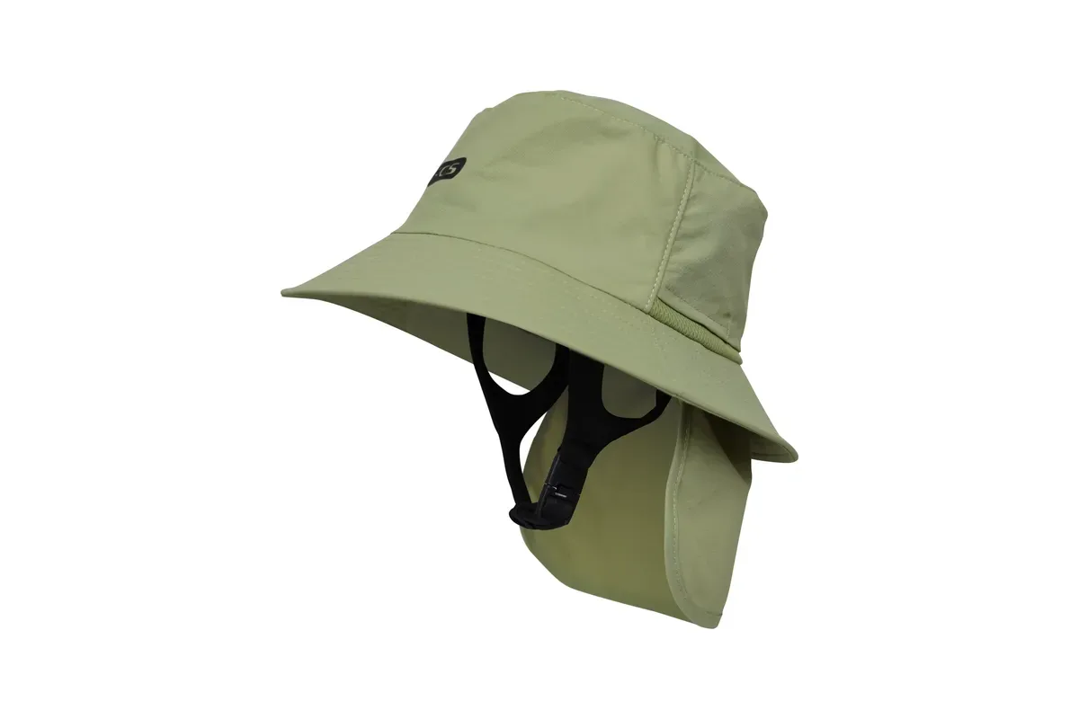 Bucket hat FCS Essential Surf color eucalyptus